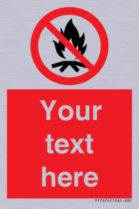 Custom prohibition No campfire